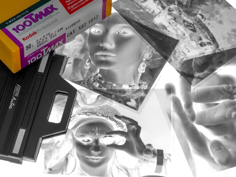 B&W negatives Digital Slides