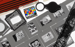 Monochrome 35mm slides