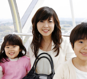 Cropped family image